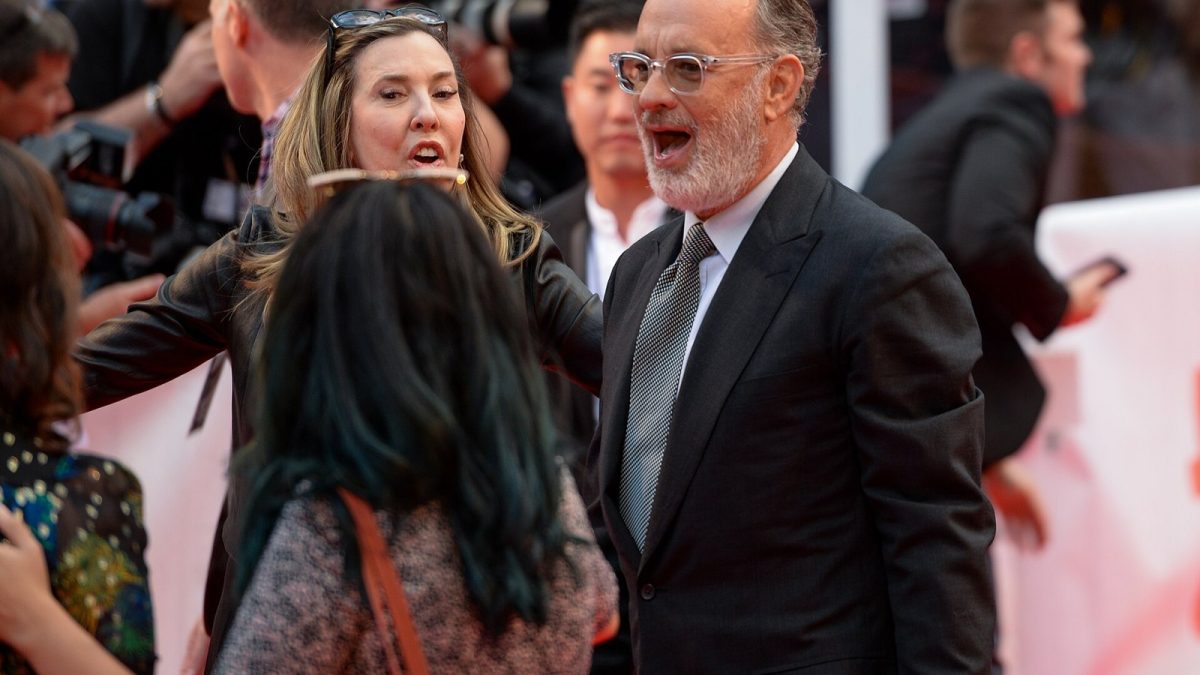 Tom Hanks op het filmfestival van Toronto in 2019