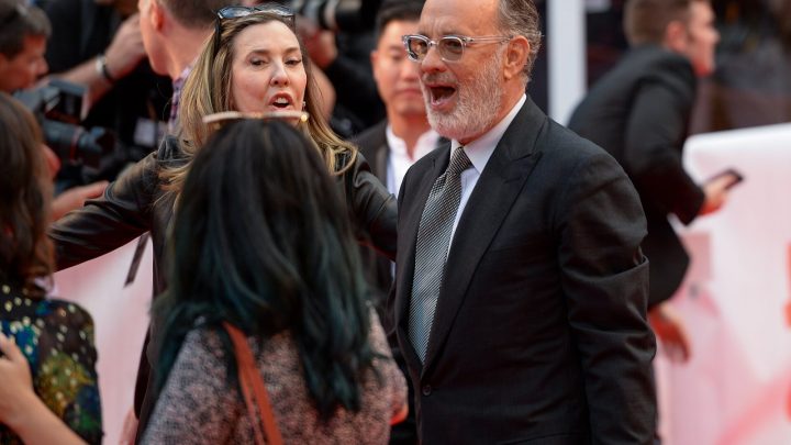Tom Hanks op het filmfestival van Toronto in 2019