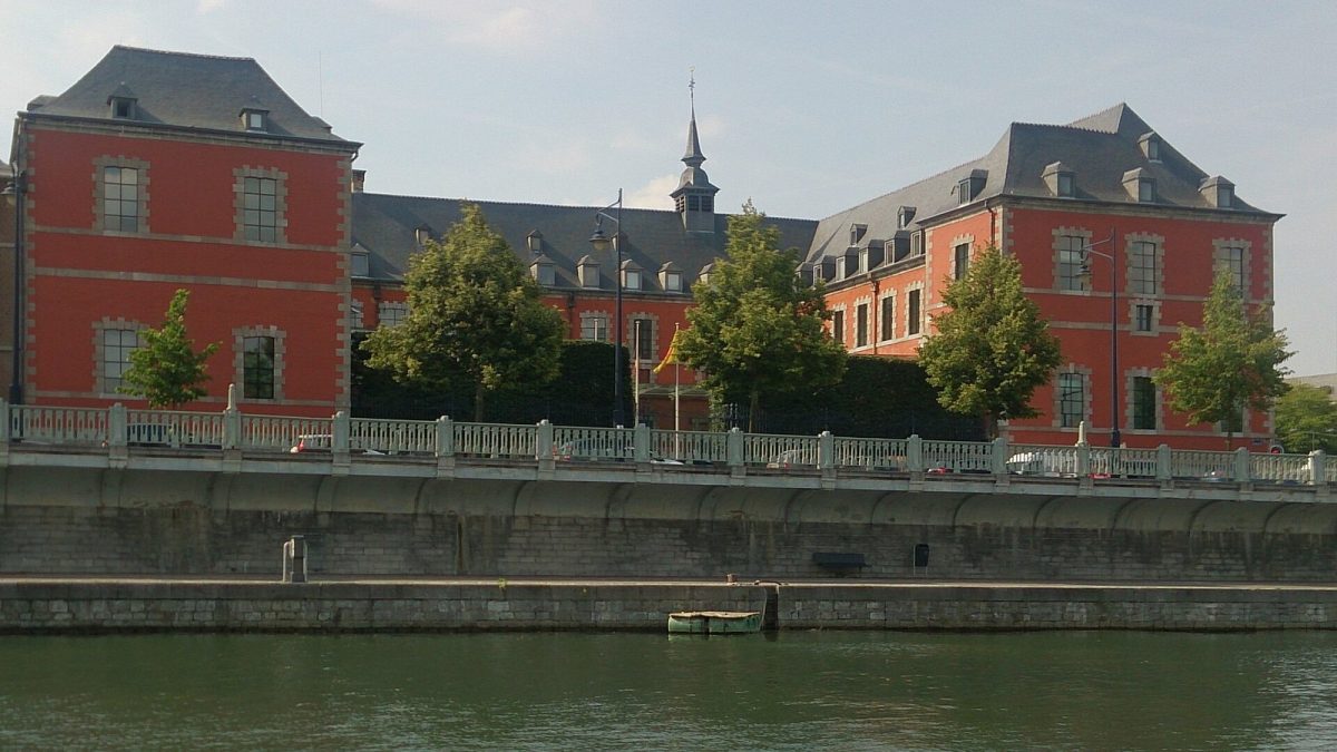 Het Waalse parlement in het voormalige Hospice Saint-Gilles in Namen