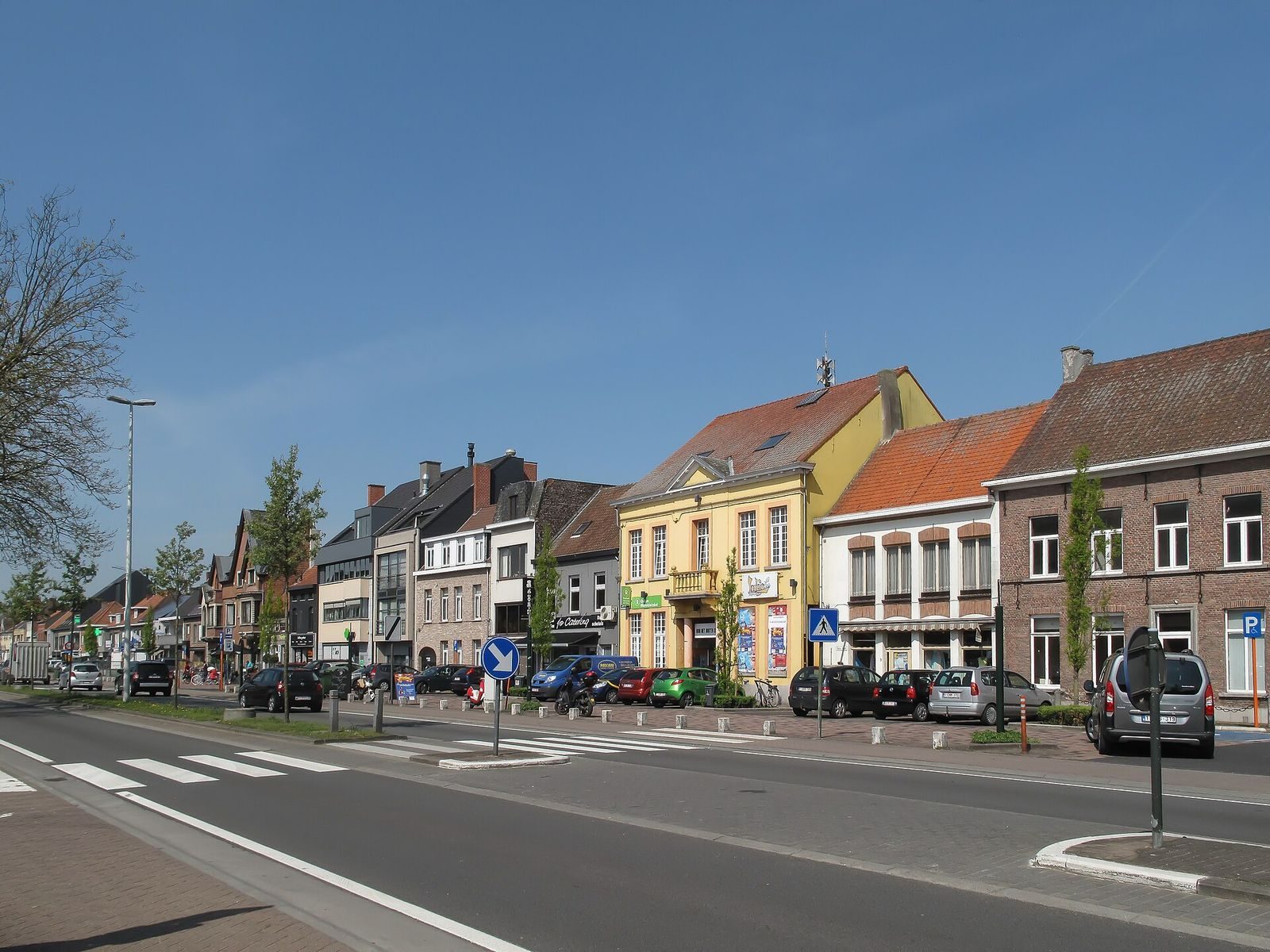 Dorp-West in Lochristi, archieffoto uit 2013